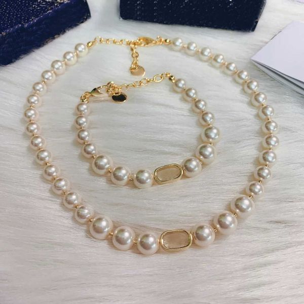 fashion pendant necklaces gold pearl necklace bracelets chokers for lady women party wedding lovers gift jewelry for bride with box hb0605, Silver
fashion pendant necklaces gold pearl necklace bracelets chokers for lady women party wedding lovers gift jewelry for bride with box hb0605, Silver