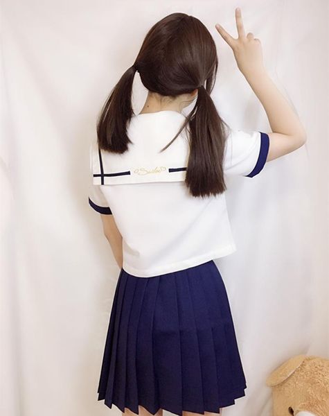 clothing sets 2021 fashion japanese school uniform skirt jk class uniforms sailor suit college wind female students, White
clothing sets 2021 fashion japanese school uniform skirt jk class uniforms sailor suit college wind female students, White