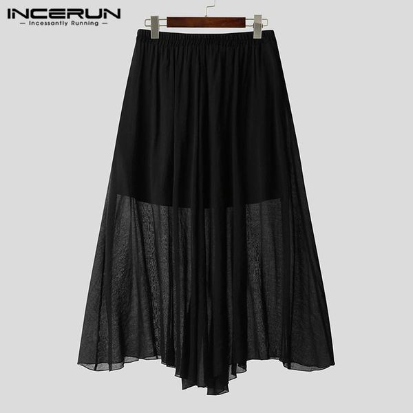mens fashion solid color skirts incerun loose elastic waist casual spring man korean style long streetwear s-5xl men's pants, Black
mens fashion solid color skirts incerun loose elastic waist casual spring man korean style long streetwear s-5xl men's pants, Black