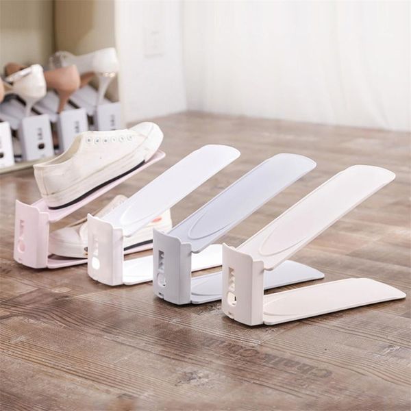 clothing & wardrobe storage plastic shoes box rack shleves adjustable double-wide shoe holder save space organizer stand shelf for living ro
clothing & wardrobe storage plastic shoes box rack shleves adjustable double-wide shoe holder save space organizer stand shelf for living ro