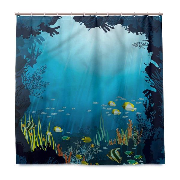 shower curtain,tropical fishes and reefs bath curtain closet curtain home bathroom decor cloth fabric set with hooks
shower curtain,tropical fishes and reefs bath curtain closet curtain home bathroom decor cloth fabric set with hooks
