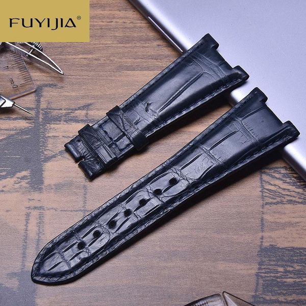 watch bands fuyijia men women custom nautilus watchbands handmade alligator band 25mm crocodile skin belt waterproof brand strap, Black;brown
watch bands fuyijia men women custom nautilus watchbands handmade alligator band 25mm crocodile skin belt waterproof brand strap, Black;brown