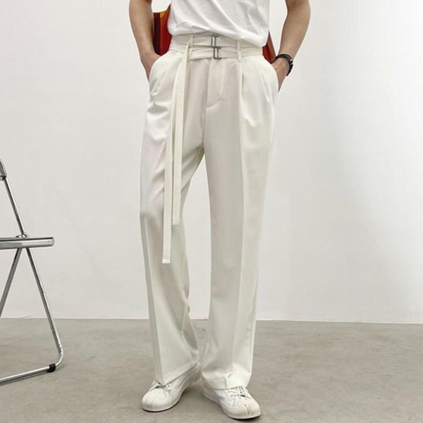 men's suits & blazers fashionable trousers, loose straight-leg casual pants, wide-leg pants 5xz3 size 36-44, White;black
men's suits & blazers fashionable trousers, loose straight-leg casual pants, wide-leg pants 5xz3 size 36-44, White;black