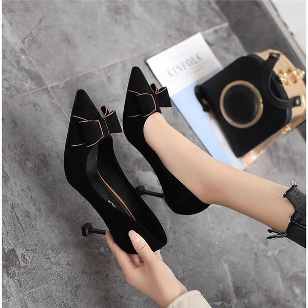 dress shoes 2021 spring and autumn women's high-heeled shoes, color matching, striped bow, pointed fashion, wild korean fash, Black
dress shoes 2021 spring and autumn women's high-heeled shoes, color matching, striped bow, pointed fashion, wild korean fash, Black
