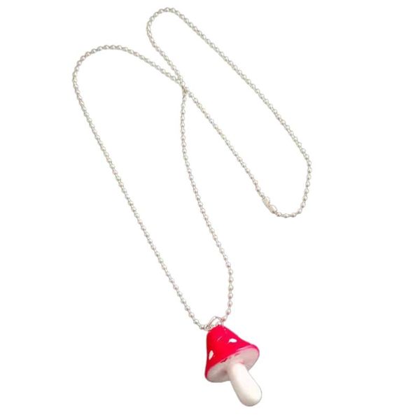pendant necklaces 1pc mushroom shaped pendantn necklace decorative collarbone chain neck accessory, Silver
pendant necklaces 1pc mushroom shaped pendantn necklace decorative collarbone chain neck accessory, Silver
