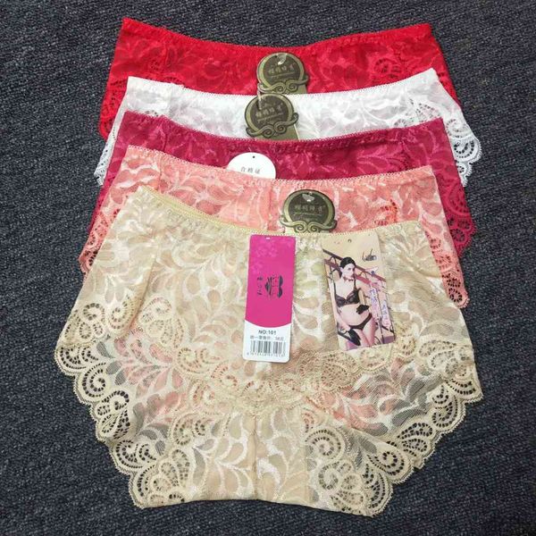 underwear full lace trouser head girl size colors random selection suitable for to 110 kg women, Black;pink
underwear full lace trouser head girl size colors random selection suitable for to 110 kg women, Black;pink
