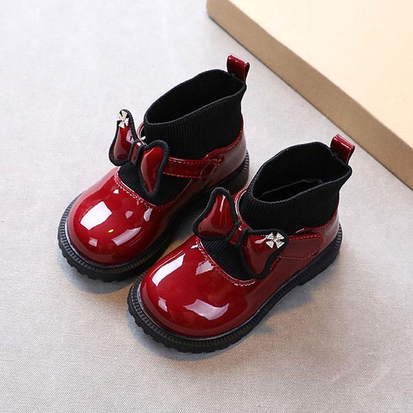 boots little kids bowtie shoes patent leather knit splicing girl ankle 2021 autumn baby child school uniform dress shoe 22-31, Black;grey
boots little kids bowtie shoes patent leather knit splicing girl ankle 2021 autumn baby child school uniform dress shoe 22-31, Black;grey