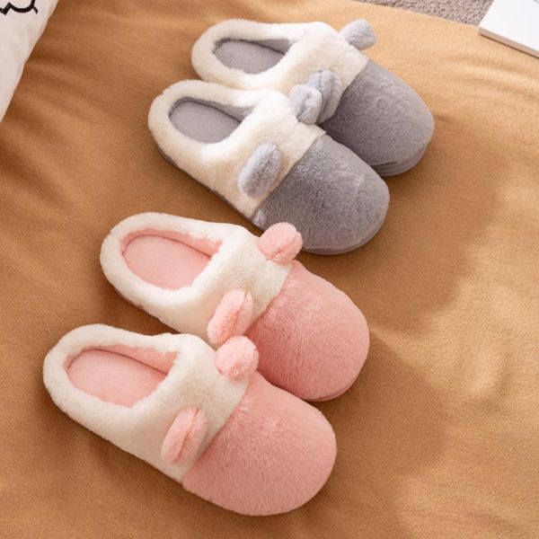cotton home slippers winter warm plush men soft bottom shoes floor bedroom skin-friendly perfect, Black
cotton home slippers winter warm plush men soft bottom shoes floor bedroom skin-friendly perfect, Black