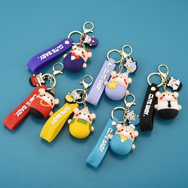 keychains anime bear keychain fashion backpack charm accessories creative women's mobile phone friends gift, Silver
keychains anime bear keychain fashion backpack charm accessories creative women's mobile phone friends gift, Silver