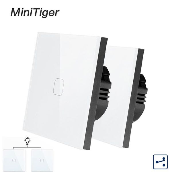 smart home control minitiger eu standard 1 gang 2 way wall touch screen switch,crystal glass panel,cross/through switch,2pcs/pack
smart home control minitiger eu standard 1 gang 2 way wall touch screen switch,crystal glass panel,cross/through switch,2pcs/pack