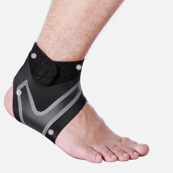 sports ankle protector pressure sleeve thin foot joint sprain prevention brace basketball running support guard band items, Blue;black
sports ankle protector pressure sleeve thin foot joint sprain prevention brace basketball running support guard band items, Blue;black