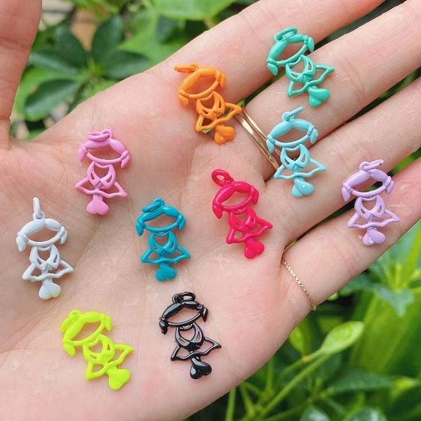 20pcs friendship boy and girl family charm neon yellow black pink enamel coating child pendant necklace accessory, Bronze;silver
20pcs friendship boy and girl family charm neon yellow black pink enamel coating child pendant necklace accessory, Bronze;silver