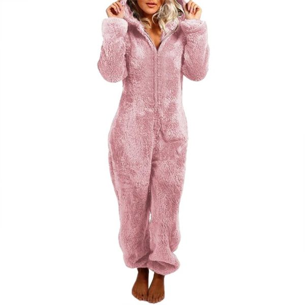 women's jumpsuits & rompers autumn winter women plush romper sleepwear long-sleeve zip up hooded jumpuit female warm fleece pajamas plu, Black;white
women's jumpsuits & rompers autumn winter women plush romper sleepwear long-sleeve zip up hooded jumpuit female warm fleece pajamas plu, Black;white