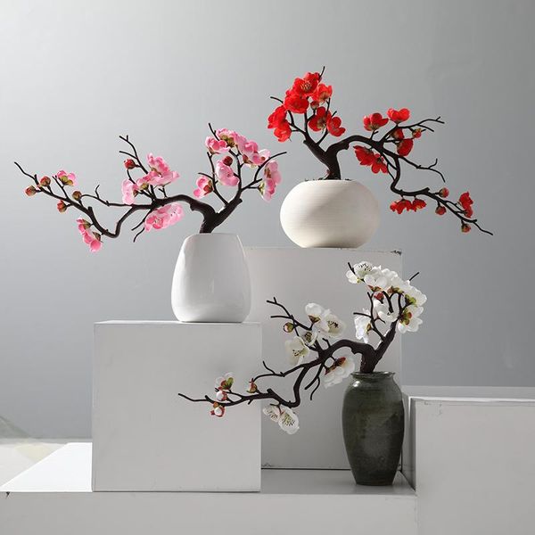 1pcs red plum blossom branches artificial flowers for outdoor wedding decoration flower winter plant home garden decor decorative & wreaths
1pcs red plum blossom branches artificial flowers for outdoor wedding decoration flower winter plant home garden decor decorative & wreaths