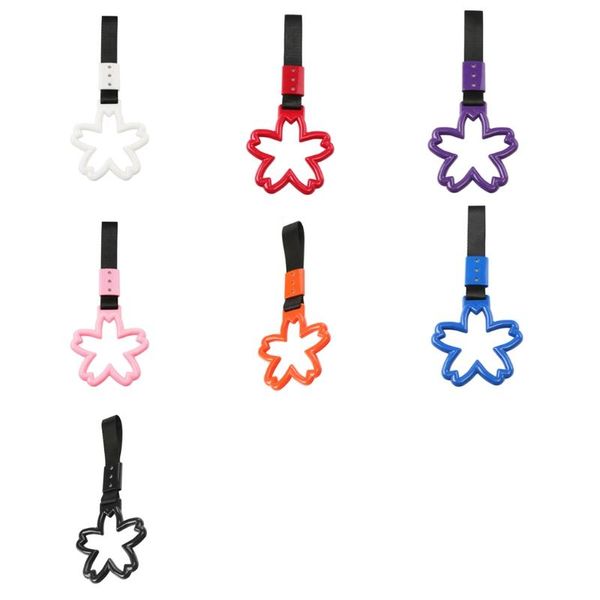 interior decorations multicolor sakura-shaped car hand strap decorative warning loops for rear bumper subway train bus handle
interior decorations multicolor sakura-shaped car hand strap decorative warning loops for rear bumper subway train bus handle