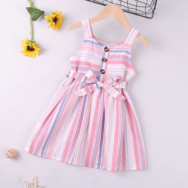 girl's dresses summer suspender striped clothing for s children kid clothes 34sv, Red;yellow
girl's dresses summer suspender striped clothing for s children kid clothes 34sv, Red;yellow