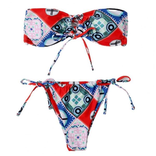 women's swimwear swimsuit women geometric print breathable polyester mini thong beachwear for beach, White;black
women's swimwear swimsuit women geometric print breathable polyester mini thong beachwear for beach, White;black