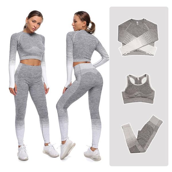 yoga sets women gym clothes sportwear woman fitness 2 piece long sleeve seamless high waist leggings set 3 pcs sports suit outfit
yoga sets women gym clothes sportwear woman fitness 2 piece long sleeve seamless high waist leggings set 3 pcs sports suit outfit