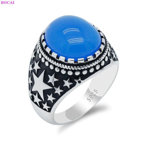 cluster rings 100% s925 sterling silver ring middle east thai personality star sapphire pure argentum gemstone for men, Golden;silver
cluster rings 100% s925 sterling silver ring middle east thai personality star sapphire pure argentum gemstone for men, Golden;silver