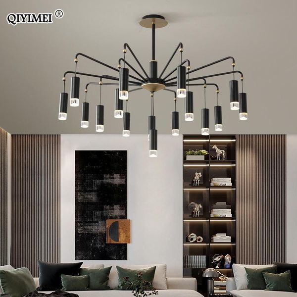 chandeliers modern led chandelier lights for living dining room bedroom lighting iron body gold black lamps 10 13 16 heads ac 90-220v
chandeliers modern led chandelier lights for living dining room bedroom lighting iron body gold black lamps 10 13 16 heads ac 90-220v