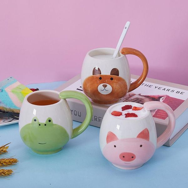 mugs breakfast cup ceramic animal female student korean cartoon drinking household mug male cute large capacity coffee
mugs breakfast cup ceramic animal female student korean cartoon drinking household mug male cute large capacity coffee