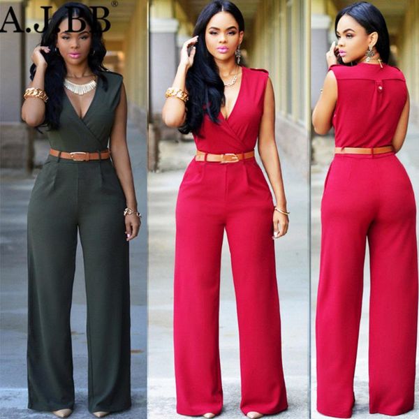women's jumpsuits & rompers casual solid color party jumpsuit summer fashion deep v-neck sleeveless vest pants, Black;white
women's jumpsuits & rompers casual solid color party jumpsuit summer fashion deep v-neck sleeveless vest pants, Black;white