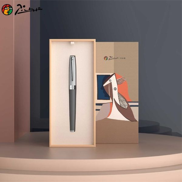 morandi color pimio metal fountain pen picasso business pens 0.5mm f nib office stationery supplies with gift box for birthday
morandi color pimio metal fountain pen picasso business pens 0.5mm f nib office stationery supplies with gift box for birthday