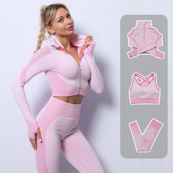 womans designer pink yoga tracksuits fitness 2pcs gymshark coat jacket leggings outdoor outfits sports set gymwear yogaworld align pant teac, Gray
womans designer pink yoga tracksuits fitness 2pcs gymshark coat jacket leggings outdoor outfits sports set gymwear yogaworld align pant teac, Gray