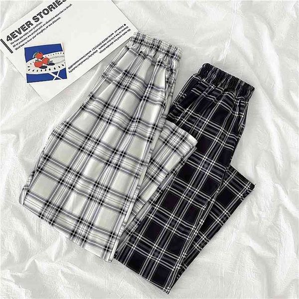 plaid pants women streetwear cool girl high waist trousers harem sweatpants joggers cargo sweat korean pantalon 210925, Black;white
plaid pants women streetwear cool girl high waist trousers harem sweatpants joggers cargo sweat korean pantalon 210925, Black;white