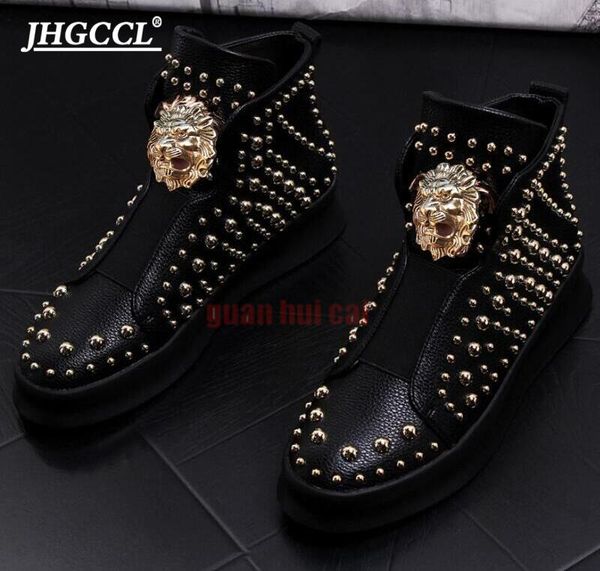cowherd men's shoes new rivet boots mens and women's large size men shoe flat leisure chaussure homme luxe marque zapatos hombre a, Black
cowherd men's shoes new rivet boots mens and women's large size men shoe flat leisure chaussure homme luxe marque zapatos hombre a, Black