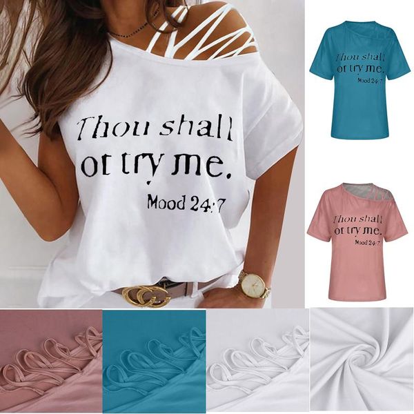 women's t-shirt harajuku graphic t shirts summer y2k letter printing thou shall ottry me women pattern short sleeve tee-shirts female t, White
women's t-shirt harajuku graphic t shirts summer y2k letter printing thou shall ottry me women pattern short sleeve tee-shirts female t, White