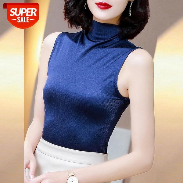 aossviao spring summer silk tank women blouse turtlenck sleeveless sweater vest female slim fashion clothing #ui69, White
aossviao spring summer silk tank women blouse turtlenck sleeveless sweater vest female slim fashion clothing #ui69, White