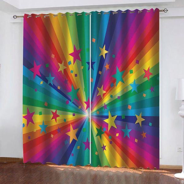 rainbow painting 3d printing pattern bedroom living room curtain suit with hook accessories & drapes
rainbow painting 3d printing pattern bedroom living room curtain suit with hook accessories & drapes