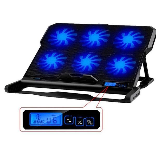 for 12-17 inch lapcooler 2 usb ports and six led cooling fan pad notebook stand with light lcd display pads
for 12-17 inch lapcooler 2 usb ports and six led cooling fan pad notebook stand with light lcd display pads