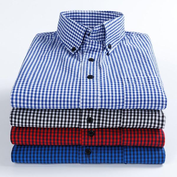 men's casual shirts men dress long sleeves turn-down collar plaid confortable soft cotton for spring summer fashion, White;black
men's casual shirts men dress long sleeves turn-down collar plaid confortable soft cotton for spring summer fashion, White;black