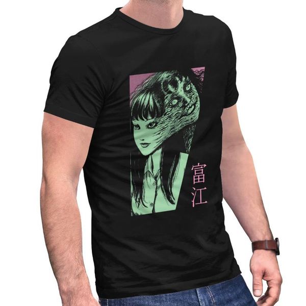 men's t-shirts junji tomie ito t shirt for men cotton tshirt anime manga japan otaku harajuku tee short sleeved printed t-shirt clothe, White;black
men's t-shirts junji tomie ito t shirt for men cotton tshirt anime manga japan otaku harajuku tee short sleeved printed t-shirt clothe, White;black