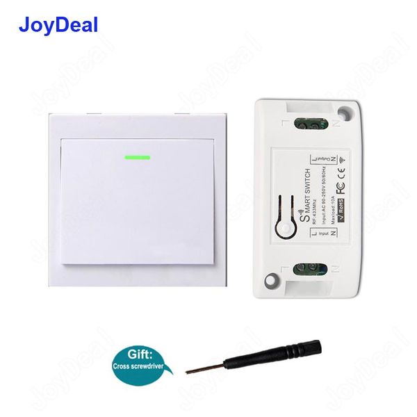 smart home control 433mhz wireless remote switch ac 110v 220v 1 ch channel receiver 86 wall panel transmitter for led lights bulb diy
smart home control 433mhz wireless remote switch ac 110v 220v 1 ch channel receiver 86 wall panel transmitter for led lights bulb diy
