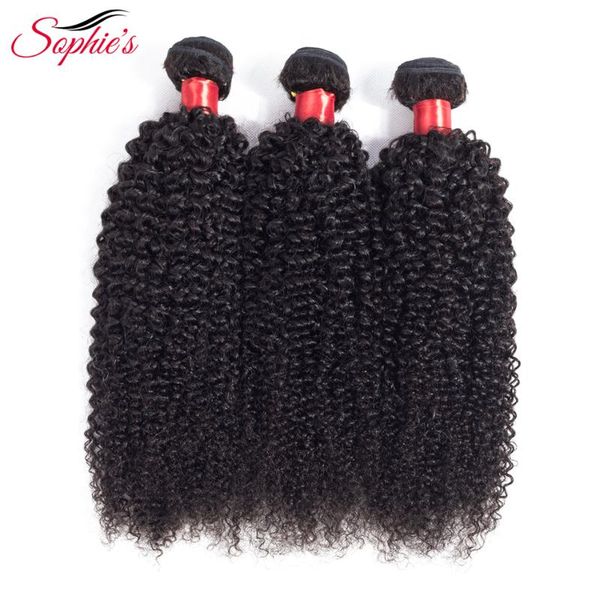 human hair bulks sophie's peruvian bundles kinky curly non-remy with closure double weft extension, Black
human hair bulks sophie's peruvian bundles kinky curly non-remy with closure double weft extension, Black