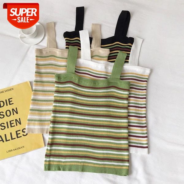 2021 knitted summer tank women big size camisole blouse stripe crop slim female t-shirt vest casual camis #rr36, White
2021 knitted summer tank women big size camisole blouse stripe crop slim female t-shirt vest casual camis #rr36, White