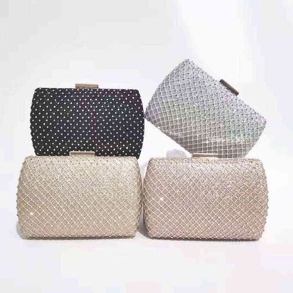 2021 mesh women's bag, diamond inlaid fashion banquet straddle one shoulder portable bag
2021 mesh women's bag, diamond inlaid fashion banquet straddle one shoulder portable bag