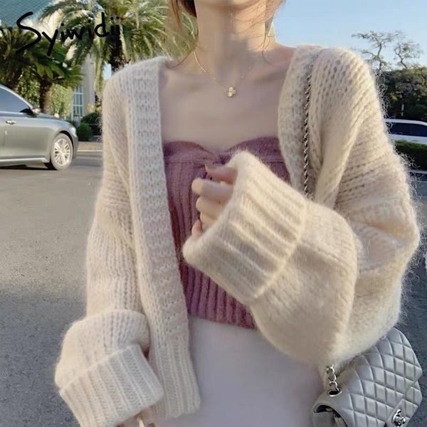 women's knits & tees oversize sweater women cardigans loose womens coats casual fashion knitted solid clothing 2021 khaki beige pink, White
women's knits & tees oversize sweater women cardigans loose womens coats casual fashion knitted solid clothing 2021 khaki beige pink, White