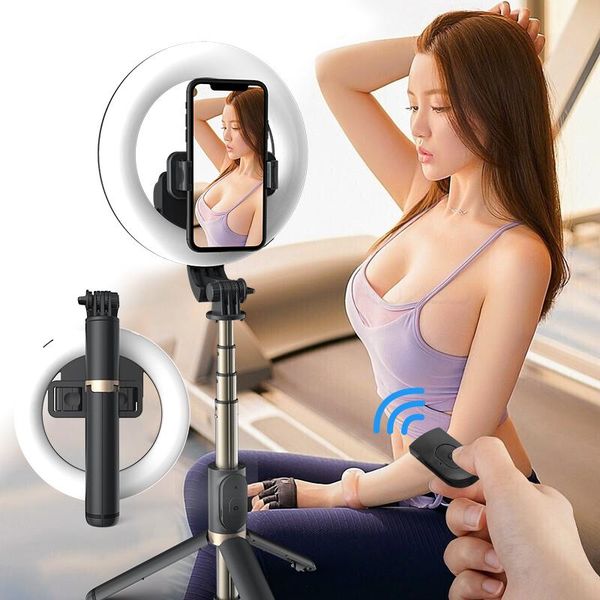 selfie monopods ruzsj q07 wireless bluetooth stick with 6inch led ring pography light foldable tripod monopod for smartphones
selfie monopods ruzsj q07 wireless bluetooth stick with 6inch led ring pography light foldable tripod monopod for smartphones
