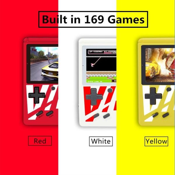 8bit portable mini pocket 3 inch handheld game players retro family tv output video arcade console built in 169
8bit portable mini pocket 3 inch handheld game players retro family tv output video arcade console built in 169