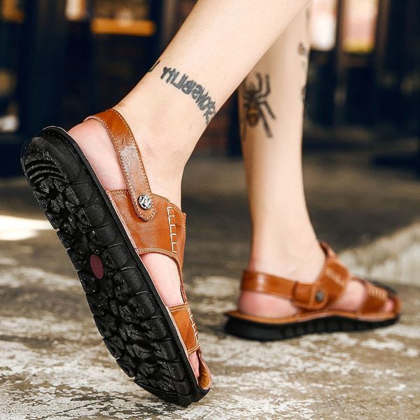 2021 cross-border mens womens sport trainers sandals and slippers summer casual two-wear shoes beach sandal hollow leather shoe code: 26bz-9, Black
2021 cross-border mens womens sport trainers sandals and slippers summer casual two-wear shoes beach sandal hollow leather shoe code: 26bz-9, Black