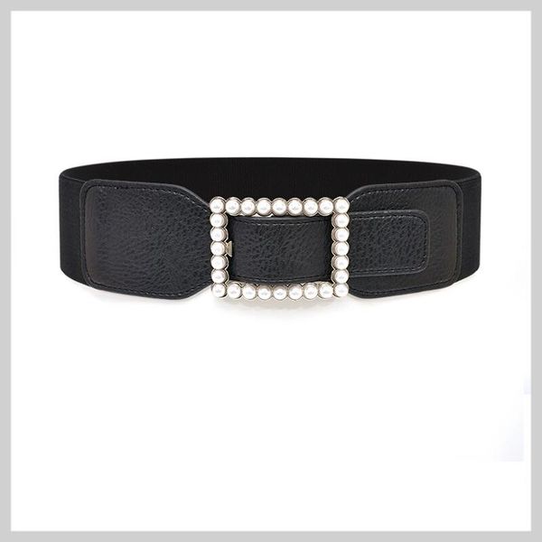 belts h3482 lady wide black waist belt pearl decoration fashion elastic seal women korean simple luxury cummerbunds, Black;brown
belts h3482 lady wide black waist belt pearl decoration fashion elastic seal women korean simple luxury cummerbunds, Black;brown