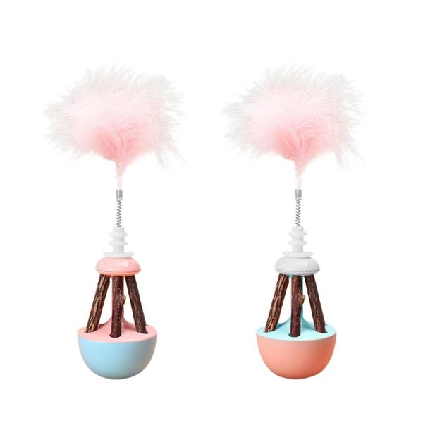 cat toys tumbler swing feather funny toy for cats kitten interactive molar teeth puzzle self-hey stick
cat toys tumbler swing feather funny toy for cats kitten interactive molar teeth puzzle self-hey stick