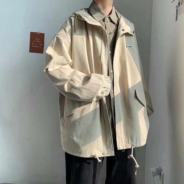 mens jackets coat windrunner jacket 20ss men designe hoodies parka spring and autumn hooded zipper panelled epaulet, Black;brown
mens jackets coat windrunner jacket 20ss men designe hoodies parka spring and autumn hooded zipper panelled epaulet, Black;brown