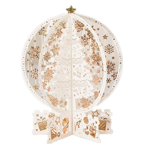 greeting cards christmas card festival year winter holiday with envelopes gold stereo crystal ball drop
greeting cards christmas card festival year winter holiday with envelopes gold stereo crystal ball drop
