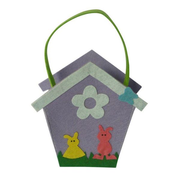 gift wrap easter basket with handle non-woven bag for kids house shape candy tote egg and decorations
gift wrap easter basket with handle non-woven bag for kids house shape candy tote egg and decorations