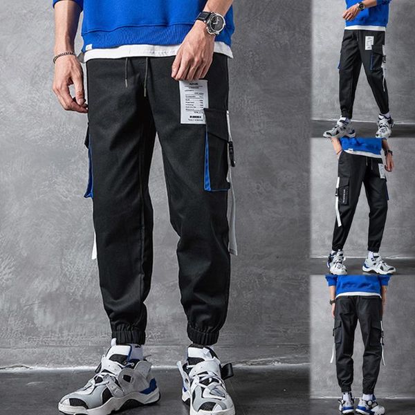 men's pants jaycosin outdoor sping autumn elastic waist hip hop cotton patchwork multi pocket teenagers trekking hiking men 19august21, Black
men's pants jaycosin outdoor sping autumn elastic waist hip hop cotton patchwork multi pocket teenagers trekking hiking men 19august21, Black